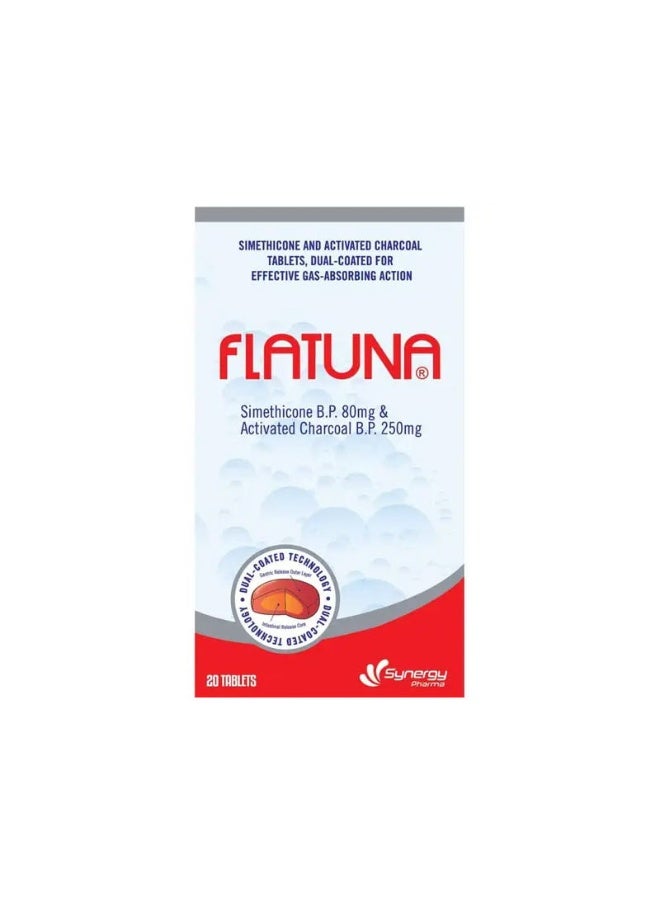 فلاتونا، 20 قرصًا مغلفًا بطبقتين